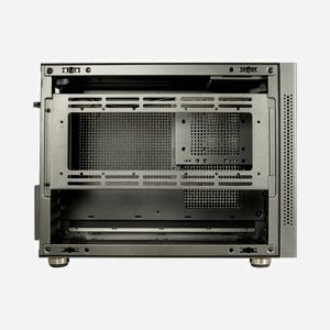 Inter-Tech IM-1 POCKET Micro Tower Noir, Micro ATX/ITX, 5x3.5", 7x2.5", Vent. 120/80mm, USB 3.2 Gen 1, 185x391x303mm, Sans Alimentation - Miniature 5