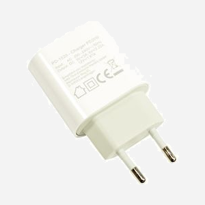 Inter-Tech PD-1020 Chargeur Secteur Universel Blanc, USB-C Power Delivery 3.0, 5-12V, 3A-1.67A, Entrée 200-240V, Dimensions 80x44x23mm - Miniature 2