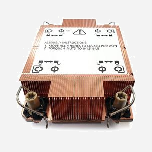 Inter-Tech N-10 Refroidisseur Processeur Cuivre 1U, TDP 205W, Compatible LGA 4189, Dimensions 113x78x27mm, Poids 450g, Cuivre, Référence 88885565 - Miniature 2