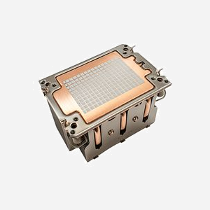 Dynatron N8 Dissipateur Thermique CPU 2U LGA 4189 Intel Xeon, Aluminium/Cuivre, 78x113x64mm, TDP 270W, 5 Caloducs, Conforme RoHS/WEEE - Miniature 3