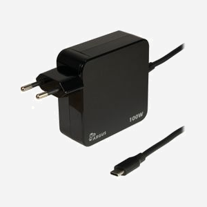 Inter-Tech PD-2100 Chargeur Secteur Intérieur USB-C 100W Noir, Tension de Sortie 5-20V, Puissance USB Delivery jusqu'à 100W, Référence 88882223