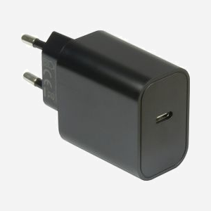 Inter-Tech PD-2020 Chargeur Secteur USB-C 20W Quick Charge 3.0 Noir - 1 Port USB-C, 5-12V, Protections Court-Circuit/Sur-alimentation - Miniature 3