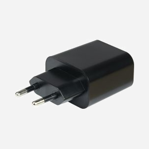 Inter-Tech PD-2120 Chargeur Secteur 20W Noir - USB-C & USB-A, Quick Charge 3.0, 100-240V, Protections Surtension/Court-Circuit, Smartphone