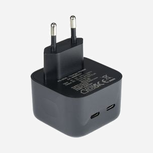 Inter-Tech PD-2036 Chargeur Secteur Noir 36W, Double USB-C, 100-240V, Protections Surtension et Court-Circuit, Compatibilité Smartphone, CE - Miniature 3