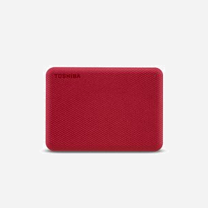 Toshiba Canvio Advance HDTCA20ER3AA Disque Dur Externe 2To 2.5" USB Type-A 3.2 Gen 1 (3.1 Gen 1) NTFS Rouge - Compatible Windows/macOS