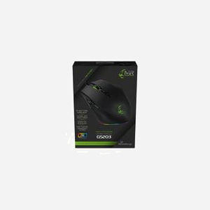 MediaRange MRGS203 Souris Gaming Optique 5000 DPI USB Type-A, 8 Boutons, Molette, 100 IPS, Accélération 20G, Ergonomie Droitier, Compatible Windows/macOS/Linux