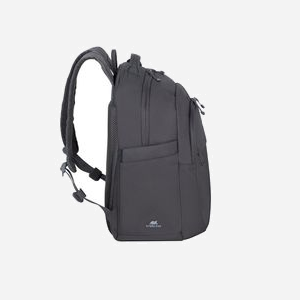 Rivacase Aviva 5432-GREY : Sac à dos 14" Gris, Polyester, 16L, 270x220x410mm, Compartiment ordinateur 250x25x350mm, Poche téléphone, résistant à l'eau - Miniature 2