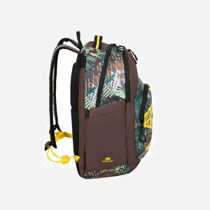 Rivacase Erebus 5461-JUNGLE Sac à dos 15.6" Kaki Polyester 30L (310x215x460mm) Compartiment PC 275x35x395mm Résistant à l'eau, poches multiples. - Miniature 3