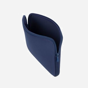 Rivacase 5123-BLUE-SLEEVE Housse Antichoc Néoprène Bleu 13.3" (33.8cm) 314x228x22mm, Compartiment 308x216x18mm, Protection Chocs/Poussière/Rayures - Miniature 5