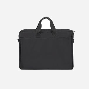 Rivacase Alpendorf 7531 Malette 16" Gris Polyester Recyclé, 430x315x100mm, Poche Frontale, Sangle Épaule Amovible, Résistant Eau/Poussière, 580g - Miniature 2