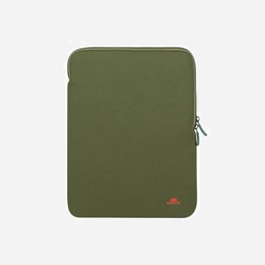 Rivacase 5221 Housse 15.6" Kaki - Néoprène/Polyester, Protection Chocs/Rayures/Humidité/Poussière, Fermeture Zippée, Dim. internes 225x310x18mm, 220g - Miniature 2