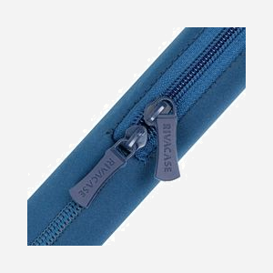 Rivacase 5226BL Housse pour Ordinateur Portable 15.6" Bleu - Néoprène/Polyester, 385x275x25mm, Compartiment 375x265x25mm, Fermeture Zippée, 270g - Miniature 3