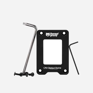 Thermal Grizzly TG-CF-I13G Kit de Mise à Niveau Cadre LGA 1700 Aluminium Noir Fabrication Allemande. Solution de Refroidissement Processeur. - Miniature 4