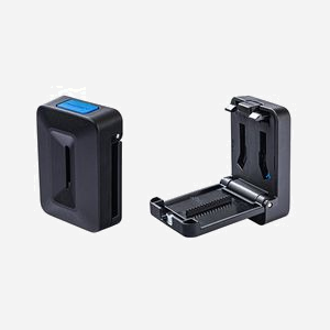 ProClick 6100000971 - Support Batterie Unique Noir 58x27x83mm Compatible ClickUnit Tool Belt S/M/L/XL, Suspender S/M, L/XL, Tool & Soft Bag M - Miniature 1