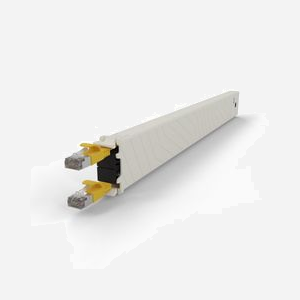 PATCHBOX CONEX8STPYL Cassette Réseau Jaune 0.8m Cat6a U/FTP (STP) RJ-45 Mâle/Mâle, Contacts Or, PoE, -20°C à 60°C, ISO/IEC 11801 - Miniature 3