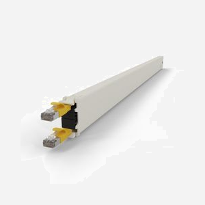 PATCHBOX CONE30STPYL Cassette Réseau Jaune 1.8m Cat6a U/FTP (STP) RJ-45 Mâle vers RJ-45 Mâle, PoE, ISO/IEC 11801 Channel Class Ea - Miniature 3