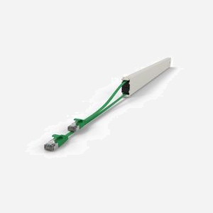 PATCHBOX CONE46STPGR Cassette réseau Cat6a U/FTP (STP) 2.5m Vert RJ-45 Mâle vers RJ-45 Mâle, Contacts Or, PoE, ISO/IEC 11801 Class Ea - Miniature 3