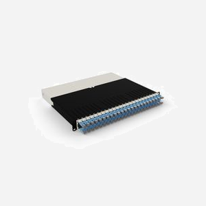 PATCHBOX PONEX8STPBL: Système de Gestion de Câbles Rétractables 24 Ports RJ-45 Cat6a U/FTP (STP) 0.8m Bleu, PoE, 482x365x44mm, Conforme ISO/IEC 11801