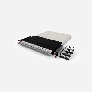 PATCHBOX PONE30STPWH : Gestionnaire de câbles réseau 30RU, 24 câbles Cat6a U/FTP (STP) 1.8m, RJ-45 mâle, contacts or, blanc, 482x600x44mm, PoE - Miniature 3