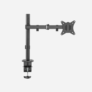 LC-Power LC-EQE-A32B Support Bureau 1 Écran 17"-32" (43.2-81.3cm) VESA 75x75/100x100 Pince Métal/Plastique Noir Charge Max 9kg Inclinaison +/-85° - Miniature 3