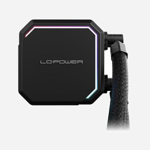 LC-Power LC-CC-240-B : Watercooling AIO 2x120mm, sockets Intel LGA1700/1851 et AMD AM4/AM5, 500-2000 RPM, 18-35dB, TDP 250W - Miniature 5