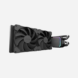 LC-Power LC-CC-280-B Refroidissement Liquide CPU All-in-One 2x140mm - Compatible Intel LGA1851/1700/1200 & AMD AM5/AM4 - TDP 280W, 18-35dB