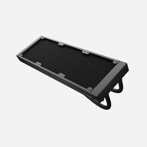 LC-Power LC-CC-360-B-ARGB : Refroidisseur liquide CPU All-in-One, radiateur 398x120x27mm, 3x120mm 500-2000RPM, 18-35dB, TDP 300W, sockets Intel/AMD - Miniature 4