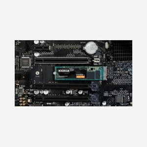 Kioxia EXCERIA G2 SSD 500Go M.2 2280 PCIe 3.1 NVMe 1.3c BiCS FLASH TLC Lecture 2100Mo/s Ecriture 1700Mo/s 400K IOPS TBW 200 - Miniature 5
