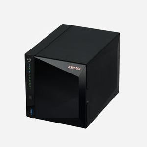 Asustor AS3304T : NAS Tower 4 baies Realtek RTD1296 1.4GHz, 2Go DDR4, 0To, RAID 0/1/5/6/10/JBOD, 1xGbE, 3xUSB 3.2 Gen 1, ADM, Noir - Miniature 4