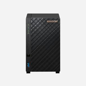 Asustor AS1102TL NAS Mini Tower Realtek RTD1619B 1.7GHz 1Go DDR4 2 baies SATA 3.5" RAID 0/1/JBOD 1xGbE 1xUSB 3.2 Gen1 ADM