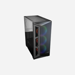COUGAR Gaming DarkBlader X5 RGB Boîtier PC Noir - ATX/EATX, 2x 3.5", 2x 2.5", USB 3.2, Verre Trempé, Radiateurs 360mm, 3x 120mm avant - Miniature 2