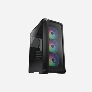 COUGAR Gaming Archon 2 Mesh RGB - Boîtier PC Midi Tower Noir - ATX/Micro-ATX/Mini-ITX - 3x 120mm ARGB - Ventirad 170mm - GPU 315mm - Miniature 2