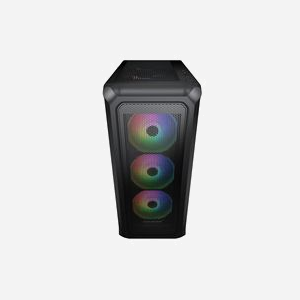 COUGAR Gaming Archon 2 Mesh RGB - Boîtier PC Midi Tower Noir - ATX/Micro-ATX/Mini-ITX - 3x 120mm ARGB - Ventirad 170mm - GPU 315mm - Miniature 3