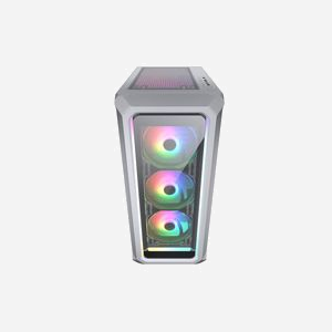 COUGAR Gaming Archon 2 RGB Blanc - Boîtier PC Midi Tower ATX/micro ATX/Mini-ITX, 3x120mm ARGB, Ventirad 170mm, GPU 315mm, USB 3.2 Gen 1 - Miniature 3