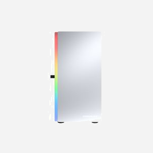 COUGAR Gaming PURITY RGB - Boîtier PC Mini Tower Blanc, Micro ATX/Mini-ITX, 2x3.5", Vitre, RGB, Vent. 120mm, USB 3.2 Gen 1, Radiateurs 120/240mm, 305x360x392mm - Miniature 1