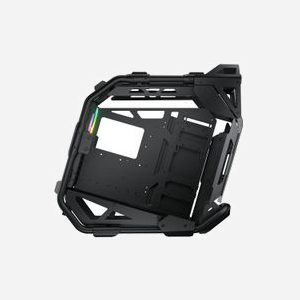 COUGAR Gaming CGR-5LMSB : Boîtier PC Midi Tower Noir, ATX/EATX, 2x120mm avant, 1x120mm arrière, USB 3.2 Gen1/Gen2, Vitre trempée, Éclairage RGB - Miniature 4