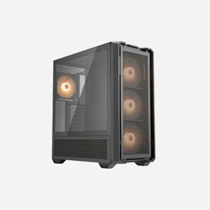 COUGAR Gaming MX600 RGB - Boîtier PC Full Tower Noir, ATX/EATX, 3x140mm avant, 1x120mm arrière, USB 3.2 Gen 1/Gen 2, Vitre Trempée, Ref 3857C90.0001 - Miniature 4