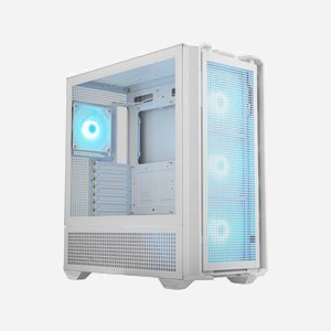 COUGAR Gaming MX600 RGB Full Tower Blanc, ATX/EATX, 3x140mm avant, 1x120mm arrière, USB 3.2 Gen 1/Gen 2, Vitre Trempée, Refroidissement CPU 180mm, GPU 400mm - Miniature 2
