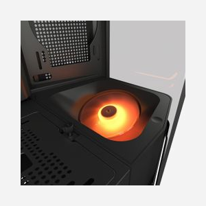 COUGAR Gaming FV270 RGB - Boîtier PC Midi Tower Noir, ATX/Micro-ATX/Mini-ITX/EATX/CEB, 2x140mm avant, 1x140mm arrière, USB 3.2 Gen 1/Gen 2 Type-A/Type-C, vitre trempée - Miniature 3