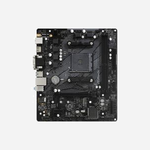 Carte mère Asrock B550M-HDV, AMD B550, Socket AM4, micro ATX, 2x DDR4 DIMM 64GB max, M.2, SATA III, Radeon Vega, Gigabit Ethernet, Realtek ALC887 - Miniature 2