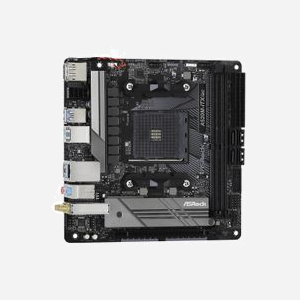 Asrock A520M-ITX/ac : Carte mère micro ATX AMD AM4 Ryzen 2000/3000, DDR4, 64Go, M.2, SATA III, Gigabit Ethernet, Wi-Fi 5, Bluetooth 4.2 - Miniature 4