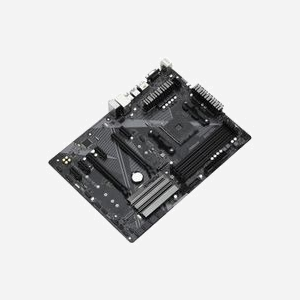 Asrock B450 Pro4 R2.0 : Carte mère ATX AMD B450 Socket AM4, DDR4-SDRAM 128Go max, M.2/SATA III, RAID 0/1/10, CrossFireX, Gigabit Ethernet - Miniature 3