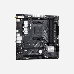 Carte mère Asrock B450M/ac R2.0 AMD B450 Socket AM4 Micro ATX, DDR4 128GB, SATA III, M.2 PCIe 3.0, Wi-Fi 5, Realtek ALC897, CrossFireX, USB 3.2 Gen 1 - Miniature 3