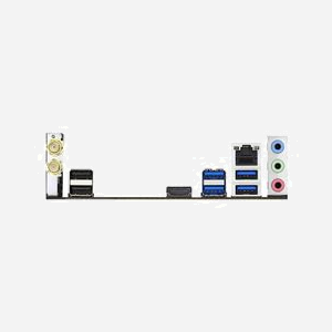 Carte mère Asrock B450M/ac R2.0 AMD B450 Socket AM4 Micro ATX, DDR4 128GB, SATA III, M.2 PCIe 3.0, Wi-Fi 5, Realtek ALC897, CrossFireX, USB 3.2 Gen 1 - Miniature 4