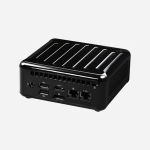 Asrock 4x4 BOX-5600U Mini PC 0.6L Barebone - AMD Ryzen 5 5600U, 2x SO-DIMM DDR4 3200MHz (Max 64GB), M.2 NVMe & SATA III, AMD Radeon Graphics, 2x RJ45 - Miniature 3