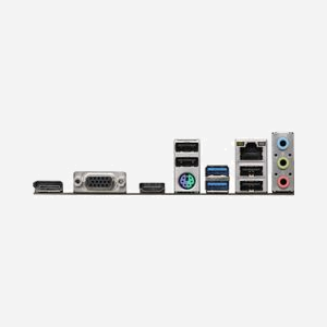 Asrock H610M-HDV/M.2 R2.0 : Carte mère micro ATX Intel H610, Socket LGA 1700, DDR4 64GB max 3200MHz, M.2, HDMI 2.1/DisplayPort 1.4, USB 3.2 Gen 1, Gigabit Ethernet - Miniature 5