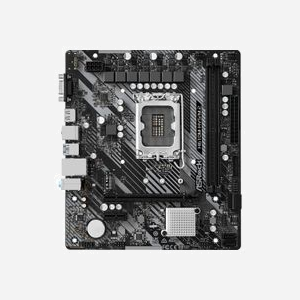 Asrock H610M-HVS/M.2 R2.0 - Carte mère micro ATX Intel H610, Socket LGA 1700, DDR4 64GB max, M.2, SATA III, Gigabit Ethernet, Realtek ALC897 - Miniature 2
