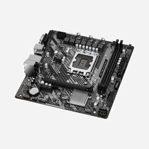 Asrock H610M-HVS/M.2 R2.0 - Carte mère micro ATX Intel H610, Socket LGA 1700, DDR4 64GB max, M.2, SATA III, Gigabit Ethernet, Realtek ALC897 - Miniature 3