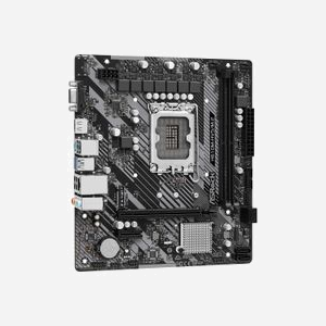 Asrock H610M-HVS/M.2 R2.0 - Carte mère micro ATX Intel H610, Socket LGA 1700, DDR4 64GB max, M.2, SATA III, Gigabit Ethernet, Realtek ALC897 - Miniature 4