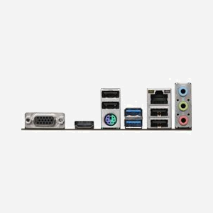 Asrock H610M-HVS/M.2 R2.0 - Carte mère micro ATX Intel H610, Socket LGA 1700, DDR4 64GB max, M.2, SATA III, Gigabit Ethernet, Realtek ALC897 - Miniature 5
